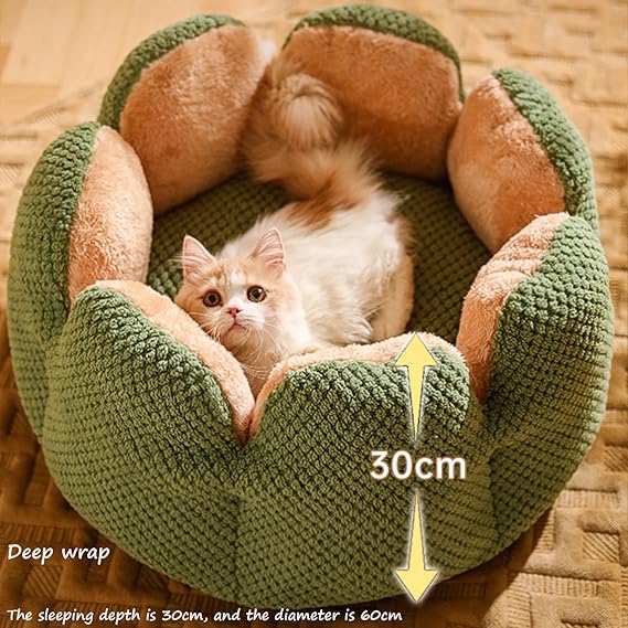 Cama cactus  para perros y gatos especial invierno.